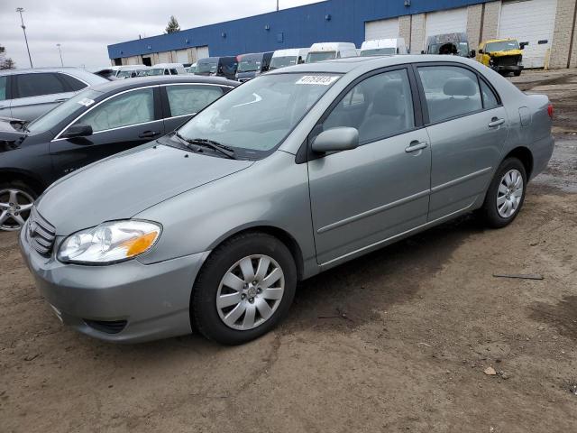 TOYOTA COROLLA CE 2004 with VIN 2T1BR32E44C251351 - Photo from auction