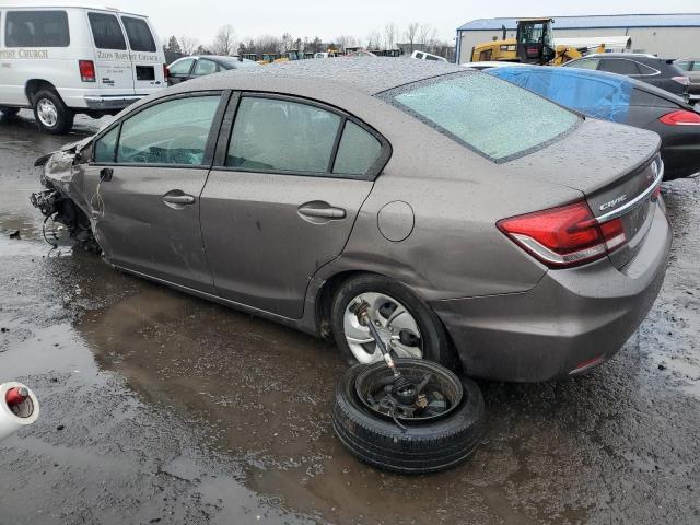 Photo 2 from auction – 2013 HONDA CIVIC LX with VIN 2HGFB2F57DH590459