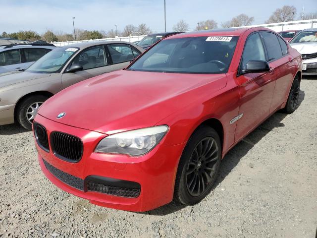BMW 740 I 2011 with VIN WBAKA4C53BC392149 - Photo from auction