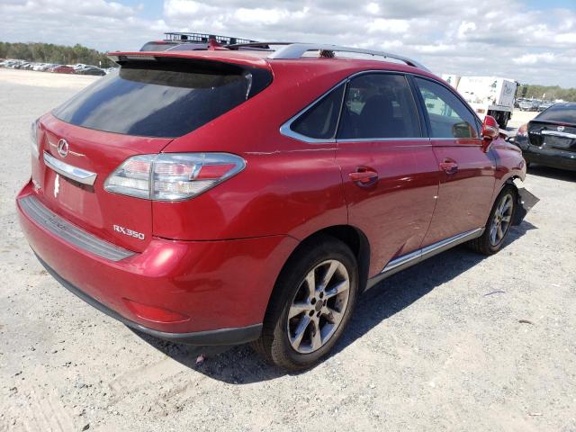 Photo 3 from auction – 2010 LEXUS RX 350 with VIN JTJZK1BA4A2000597