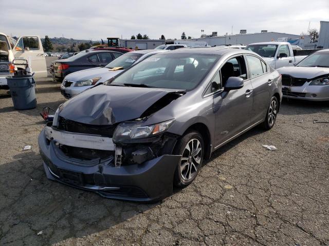 HONDA CIVIC EX 2013 with VIN 19XFB2F80DE257959 - Photo from auction