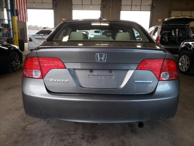 Photo 6 from auction – 2007 HONDA CIVIC HYBR with VIN JHMFA36277S011835