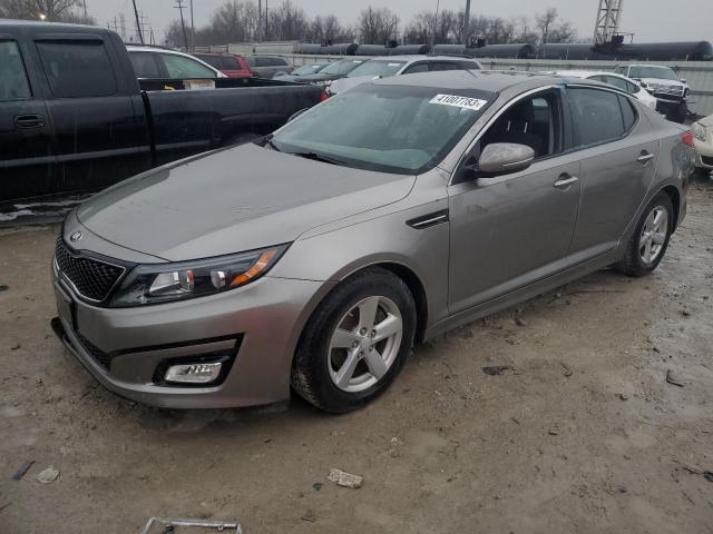 KIA OPTIMA LX 2015 with VIN 5XXGM4A7XFG413055 - Photo from auction