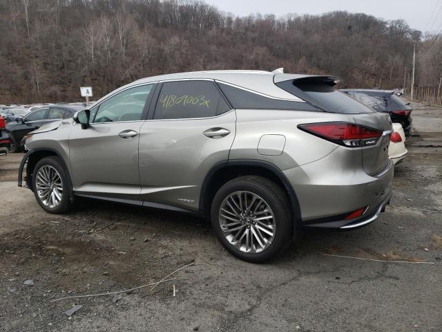 Photo 2 from auction – 2022 LEXUS RX 450H with VIN 2T2JGMDA2NC077407