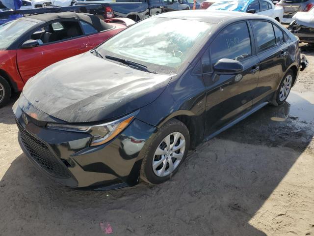 TOYOTA COROLLA LE 2022 with VIN 5YFEPMAE3NP375039 - Photo from auction