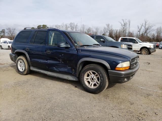 Photo 4 from auction – 2002 DODGE DURANGO SP with VIN 1B4HR38N72F186661