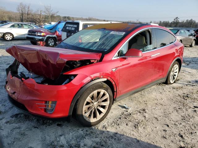 TESLA MODEL X 2018 with VIN 5YJXCBE24JF126117 - Photo from auction