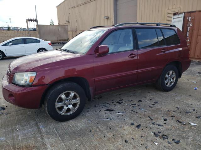 TOYOTA HIGHLANDER 2007 with VIN JTEGP21A370126808 - Photo from auction