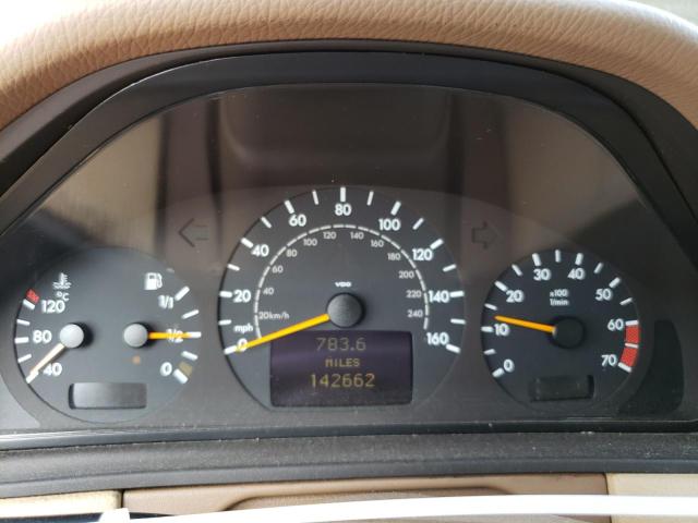 Photo 9 from auction – 2002 MERCEDES-BENZ E 320 with VIN WDBJF65J42B407980