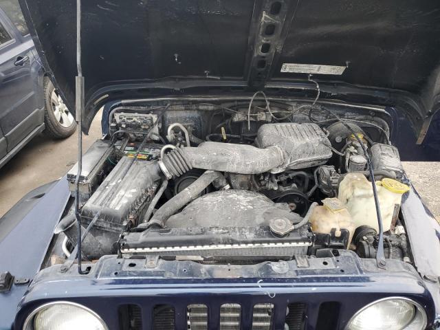 Photo 11 from auction – 2000 JEEP WRANGLER / with VIN 1J4FA29P6YP781686