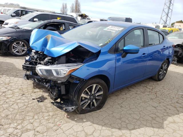 NISSAN VERSA SV 2021 with VIN 3N1CN8EV0ML888696 - Photo from auction