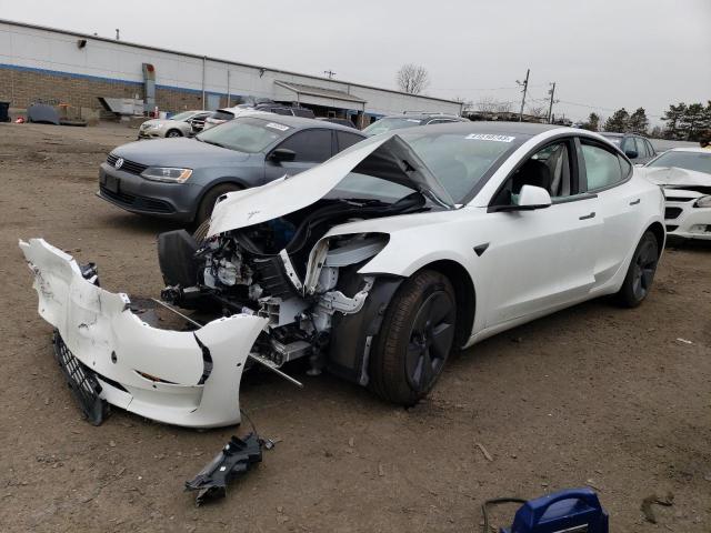 TESLA MODEL 3 2022 with VIN 5YJ3E1EA7NF115824 - Photo from auction