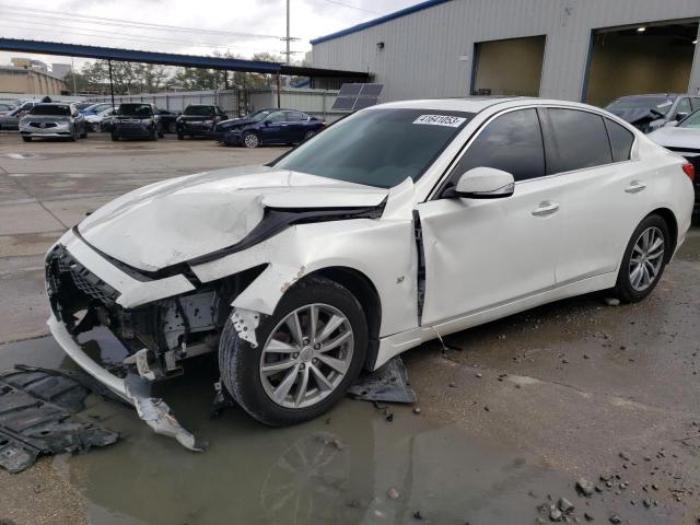 INFINITI Q50 BASE 2014 with VIN JN1BV7AP3EM679523 - Photo from auction