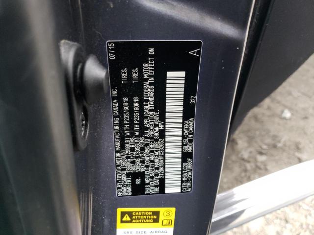 Photo 14 from auction – 2015 LEXUS RX 350 BAS with VIN 2T2BK1BA1FC332652