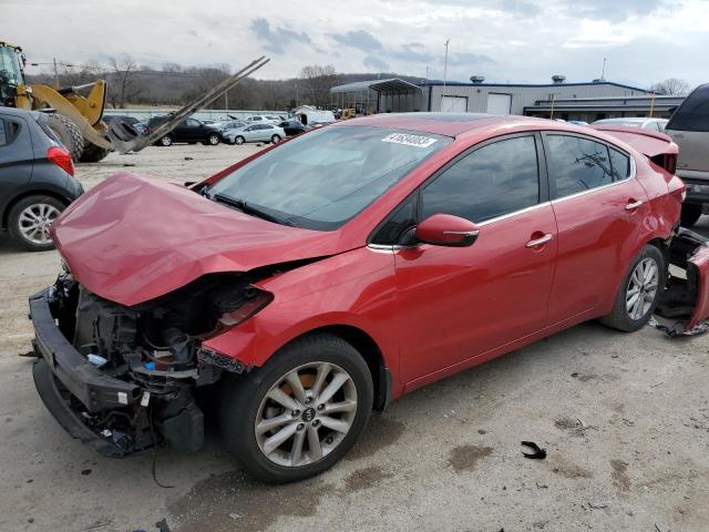 KIA FORTE LX 2017 with VIN 3KPFL4A75HE053087 - Photo from auction