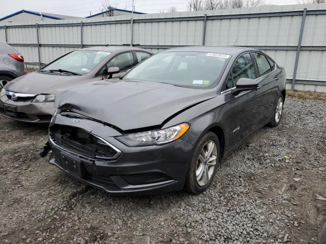 FORD FUSION SE 2018 with VIN 3FA6P0LU8JR199746 - Photo from auction