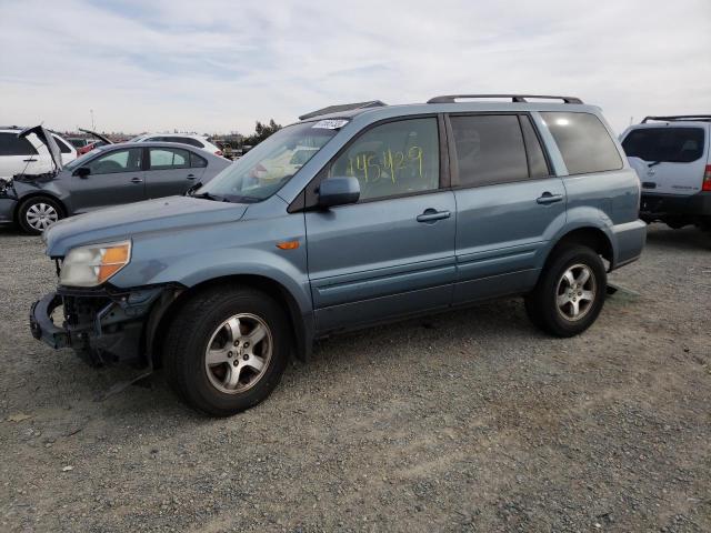 HONDA PILOT EXL 2007 with VIN 2HKYF18547H511473 - Photo from auction