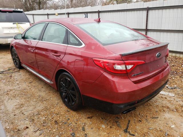 Photo 2 from auction – 2016 HYUNDAI SONATA SPO with VIN 5NPE34AF7GH357034