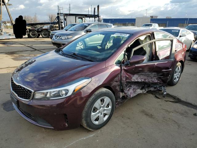 KIA FORTE LX 2017 with VIN 3KPFK4A77HE110764 - Photo from auction