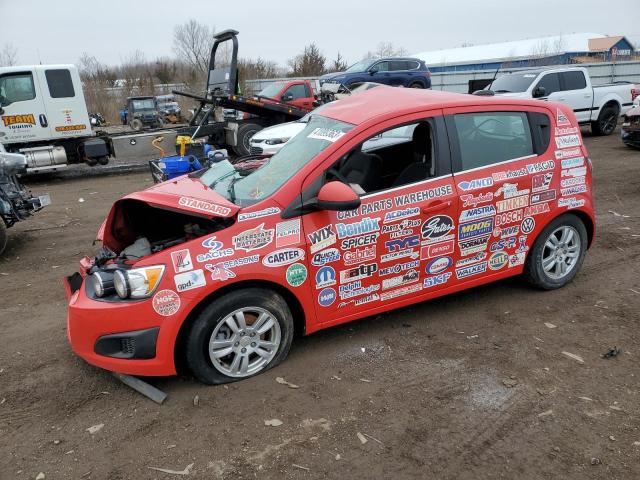 CHEVROLET SONIC LT 2015 with VIN 1G1JC6SH3F4220129 - Photo from auction