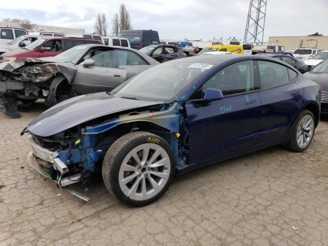 TESLA MODEL 3 2022 with VIN 5YJ3E1EA4NF144312 - Photo from auction