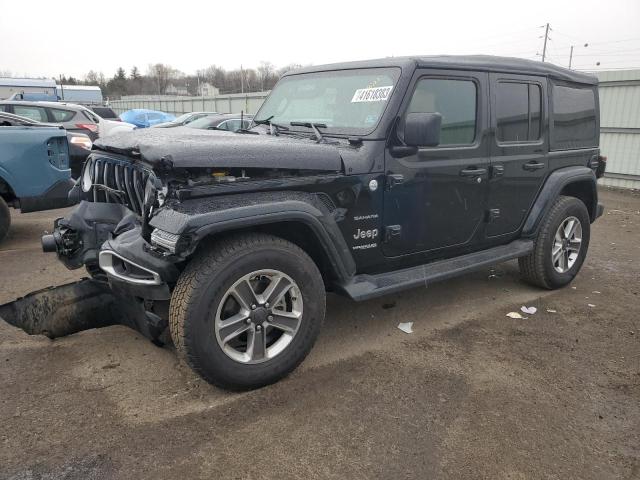 JEEP WRANGLER U 2022 with VIN 1C4HJXEN2NW168790 - Photo from auction