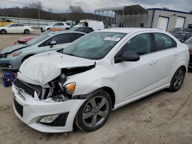 CHEVROLET SONIC RS 2015 with VIN 1G1JG5SB6F4163158 - Photo from auction