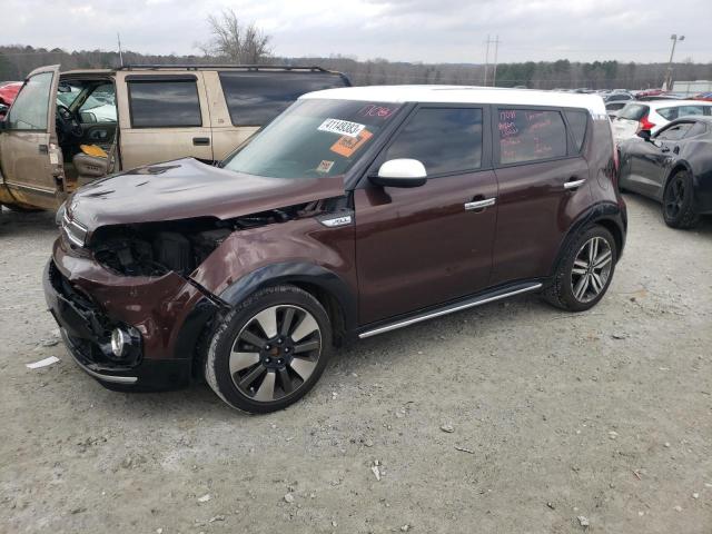 KIA SOUL + 2017 with VIN KNDJP3A53H7457447 - Photo from auction