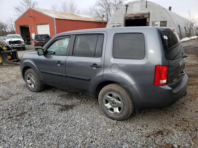 Photo 2 from auction – 2012 HONDA PILOT LX with VIN 5FNYF4H25CB020782