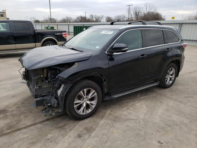 TOYOTA HIGHLANDER 2015 with VIN 5TDKKRFH2FS052868 - Photo from auction