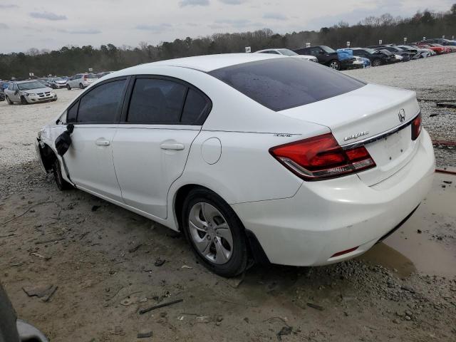Photo 2 from auction – 2013 HONDA CIVIC LX with VIN 19XFB2F59DE090328