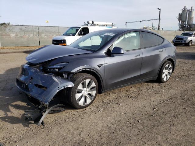 TESLA MODEL Y 2021 with VIN 5YJYGDEE7MF073920 - Photo from auction