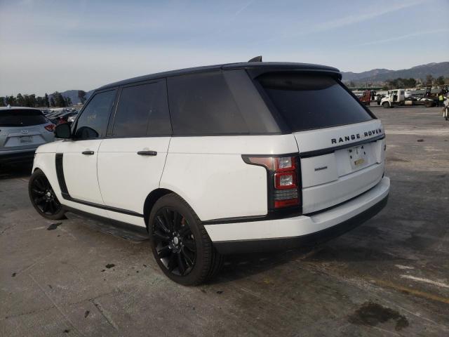 Photo 2 from auction – 2017 LAND ROVER RANGE ROVE with VIN SALGS2FE0HA327777