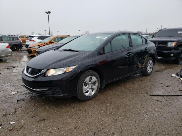 HONDA CIVIC LX 2014 with VIN 2HGFB2F59EH535514 - Photo from auction