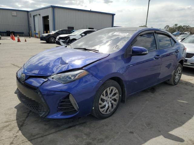 TOYOTA COROLLA L 2018 with VIN 5YFBURHE9JP775163 - Photo from auction