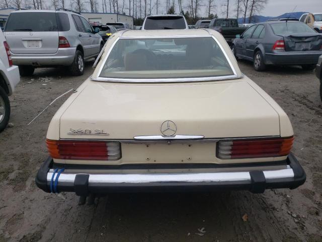 Photo 6 from auction – 1981 MERCEDES-BENZ 380 SL with VIN WDBBA45A6BB001822