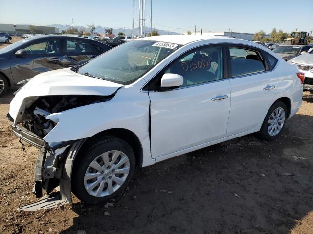NISSAN SENTRA S 2018 with VIN 3N1AB7AP1JY268147 - Photo from auction