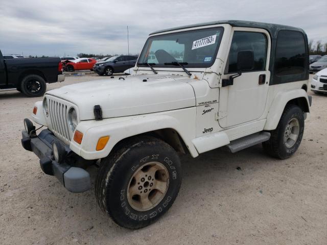 JEEP WRANGLER / 2001 with VIN 1J4FA49S21P339526 - Photo from auction