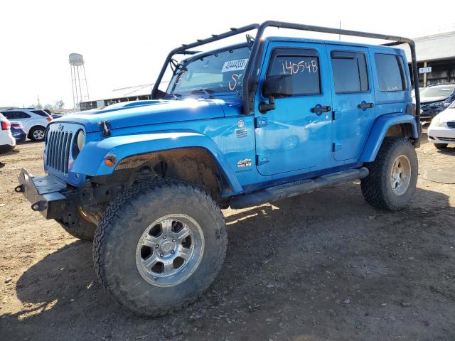 JEEP WRANGLER U 2014 with VIN 1C4BJWEG6EL168214 - Photo from auction