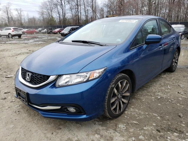 HONDA CIVIC EXL 2015 with VIN 2HGFB2F98FH536609 - Photo from auction