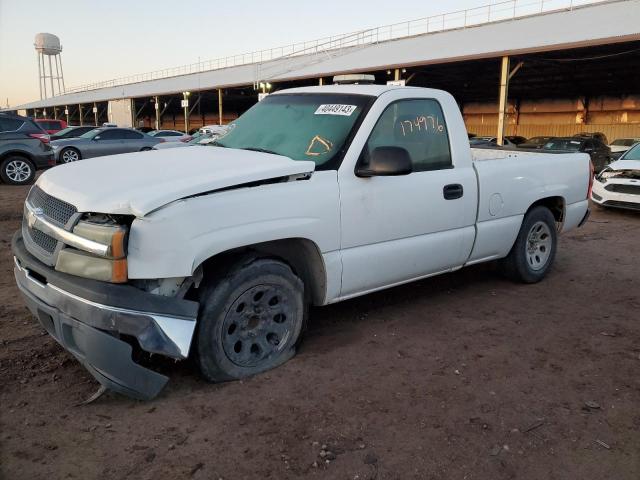 CHEVROLET SILVERADO 2005 with VIN 1GCEC14X85Z242371 - Photo from auction