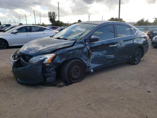 NISSAN SENTRA S 2015 with VIN 3N1AB7AP1FY268124 - Photo from auction