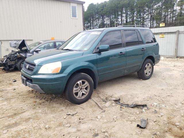 HONDA PILOT EXL 2003 with VIN 2HKYF18503H579294 - Photo from auction