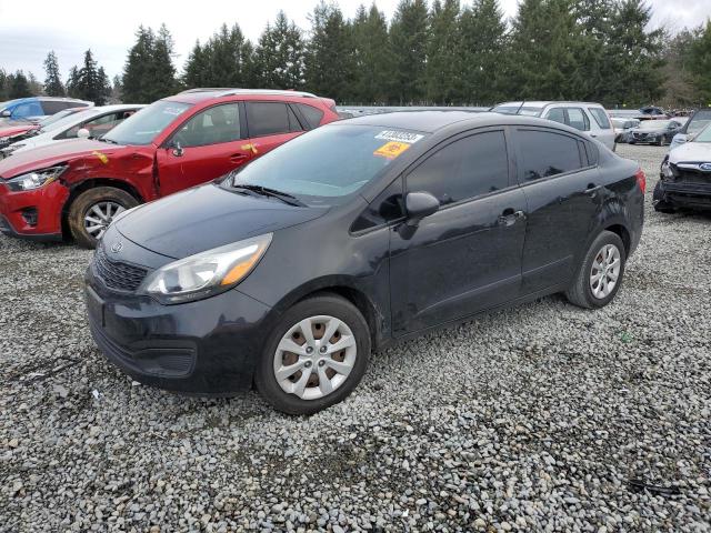 KIA RIO LX 2013 with VIN KNADM4A33D6107694 - Photo from auction