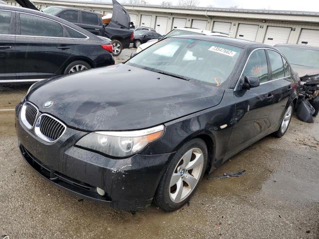BMW 525 I 2007 with VIN WBANE535X7CY07966 - Photo from auction