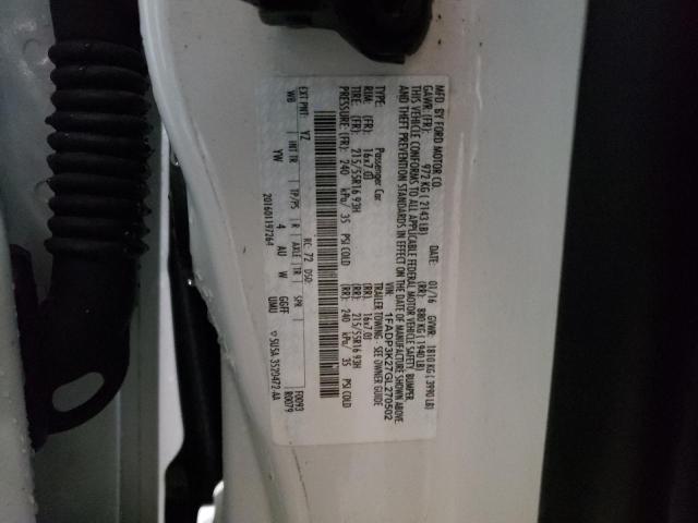 Photo 14 from auction – 2016 FORD FOCUS SE with VIN 1FADP3K27GL270502