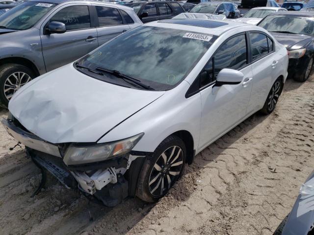 HONDA CIVIC EXL 2015 with VIN 19XFB2F98FE057990 - Photo from auction