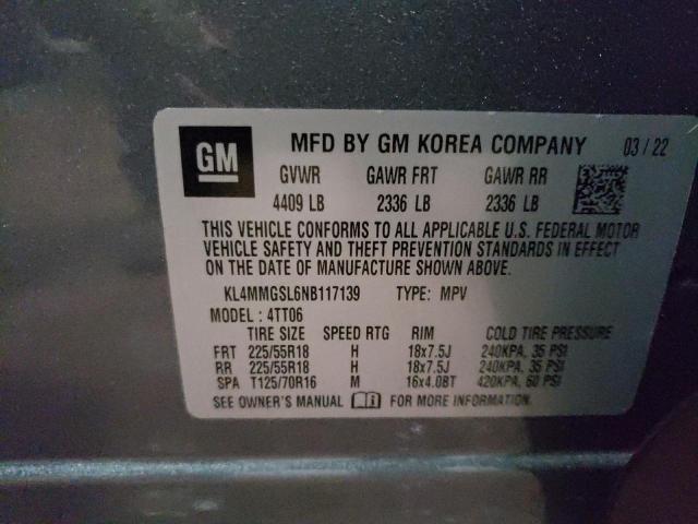 Photo 14 from auction – 2022 BUICK ENCORE GX with VIN KL4MMGSL6NB117139