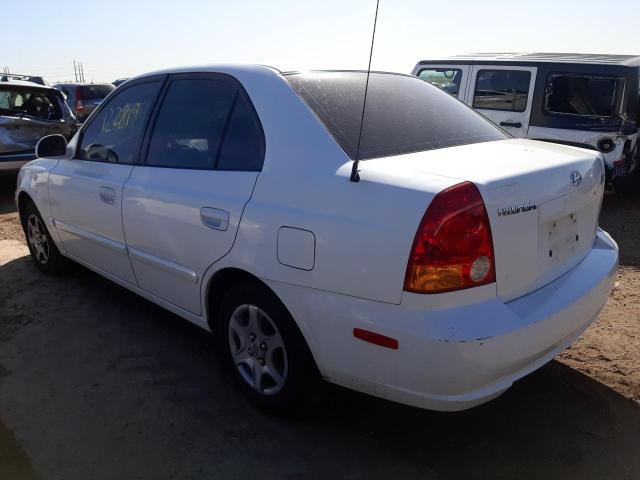 Photo 2 from auction – 2003 HYUNDAI ACCENT GL with VIN KMHCG45C33U466873