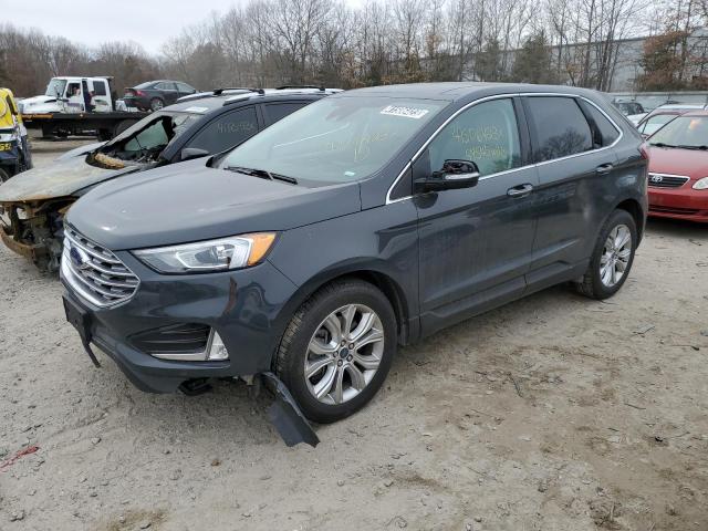FORD EDGE TITAN 2021 with VIN 2FMPK4K94MBA07643 - Photo from auction